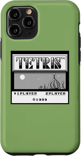 Vista 13 de Funda con pantalla para iPhone 12 mini Tetris 1989