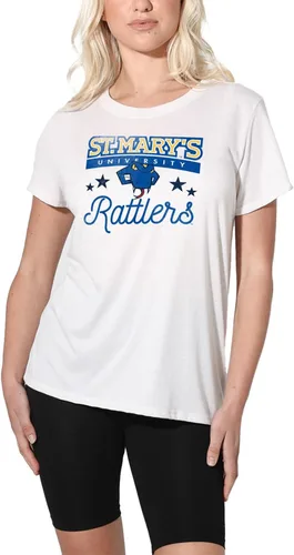 Vista 298 de Colección oficial de camisetas sueltas para mujer, color blanco