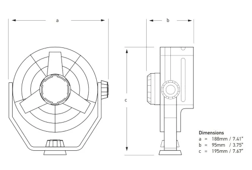 Vista 3 de HELLA 003361002 Ventilador turbo de 12 V de 2 velocidades, Multi