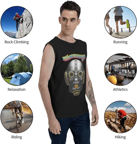 Vista 6 de STOLARCZY Men's Muscle Quick Dry Tank Tops Sleeveless Shirt Undershirts for Gym Athletic