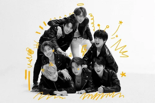 Vista 5 de BTS 'Map Of The Soul 7' versión aleatoria 36p PhotoBook+52p Lyric Book+20p Mini Book+1p PhotoCard+1p Postcard+1p Pegatina+1p Papel