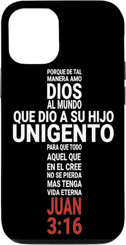 Vista 28 de Juan 3:16 Biblia Cristiana - Funda para iPhone 17