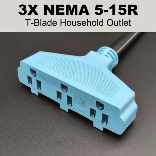 Vista 10 de CircleCord Cable adaptador de distribución de secadora de 3 clavijas de 30