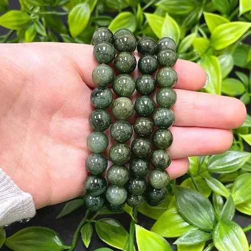 Vista 182 de Gem Avenue Handmade Round Bead Stretch Bracelet Unisex Natural Stone Beaded Jewelry for Men & Women, Elastic Wristband for Daily Wear