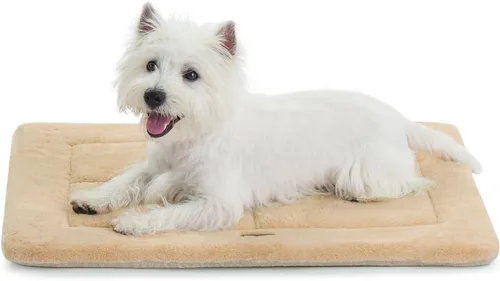 Vista 30 de Made4Pets Cojín Cama para Jaula de Perros Medianos y Grandes, Lavable y Reversible, Tapete Antideslizante para Perrera para un Sueño Acogedor, Cama