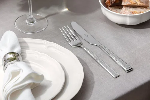 Vista 5 de Villeroy & Boch Blacksmith - Juego de cubiertos de 60 piezas, acero inoxidable 18/10, servicio para 12, caja de regalo