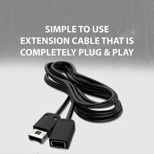 Vista 3 de Ortz Extension Cable for SNESNES Classic Controller 3M10ft Compatible With Nintendo SNESNES Classic Mini Controller, Wii and Wii U