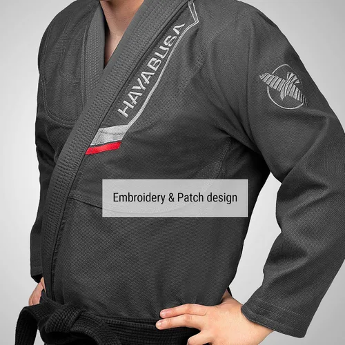 Vista 5 de Hayabusa Jiu Jitsu Gi de tejido perlado ultraligero