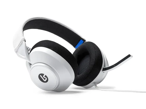 Vista 8 de LucidSound LS10P Gen 2 Wired Gaming Headset for PlayStation - White, Quick-Access Audio Controls, Designed for Comfort, Premium Audio, flip-to-Mute