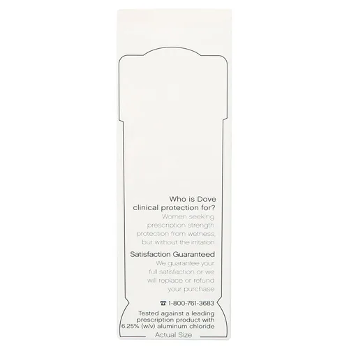 Vista 4 de Dove Clinical Protection - Desodorante antitranspirante sólido, Cool Essentials, 1.70 onzas (paquete de 6)