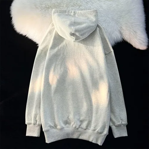 Vista 7 de Sudadera con capucha para gatos Y2K con capucha para mujer, sudadera de gran tamaño para hombres, ropa estética Y2K