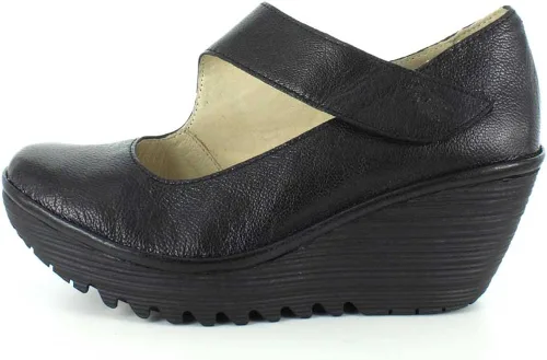 Vista 2 de FLY London Yasi682 Sandalia con tacón de cuña para mujer