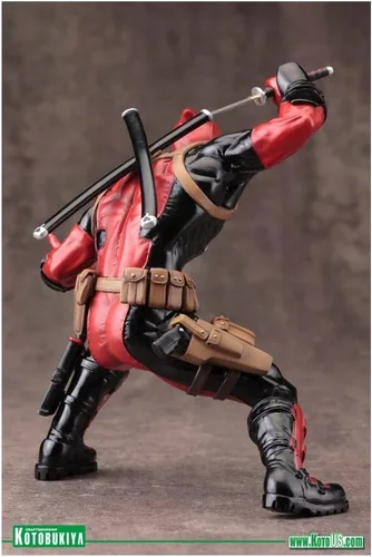 Vista 4 de Figura Marvel Now de Deadpool, de la marca Kotobuyika
