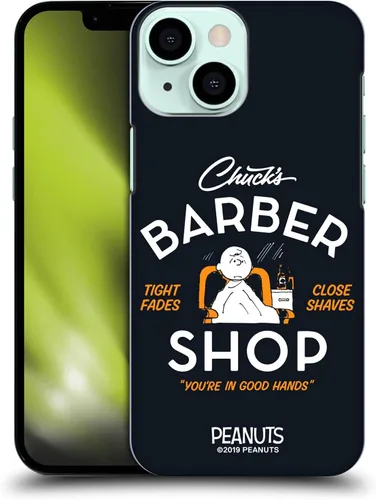 Vista 34 de Head Case Designs Carcasa rígida con licencia oficial de Peanuts Charlie Brown Chuck Barber Shop compatible con Apple iPhone 7/8/SE 2020 y 2022