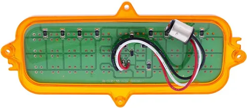 Vista 6 de United Pacific CPL6066A 33 LED ámbar señal de giro y luz de estacionamiento para camioneta Chevy 1960-66, 12V, recubierto de epoxi y sellado