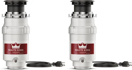 Vista 14 de Waste King Legend Triturador de alimentos con eliminación de alimentos Serie 1/2 HP – (l-1001)
