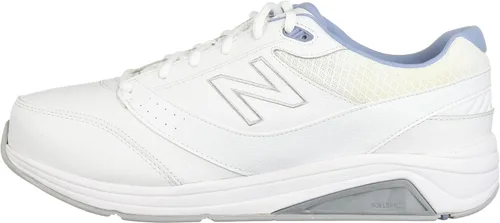 Vista 8 de New Balance 928 V3 - Zapatos para caminar con cordones para mujer, Blanco