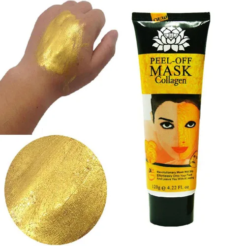 Vista 4 de AICHUN BEAUTY Máscara facial de colágeno de oro de 24 quilates, antiarrugas, cuidado de la piel, levantamiento de cara, hidratación reafirmante