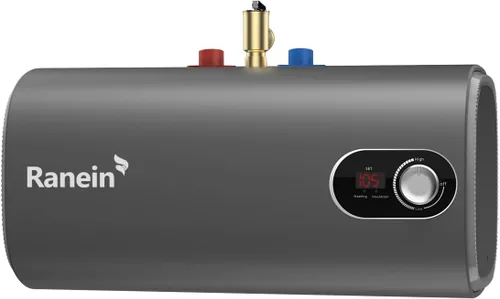 Vista 10 de Ranein Mini calentador de agua eléctrico de 2.5 galones, 120 V, agua caliente instantánea para punto de uso, fácil instalación, diseño compacto