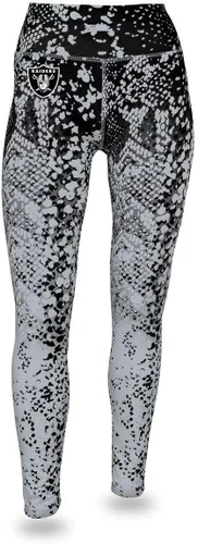 Vista 122 de Zubaz NFL Mallas para mujer de longitud completa de cintura alta básica 1.0