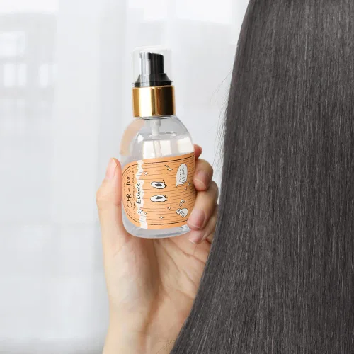 Vista 8 de Elizavecca CER-100 Collagen Coating Hair Muscle Essence 150ml/5.07 fl.oz. - Aceite de tratamiento sin enjuague para cabello seco y natural K-Beauty