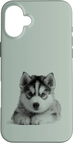 Vista 22 de Chic Husky Puppy - Funda para iPhone 16