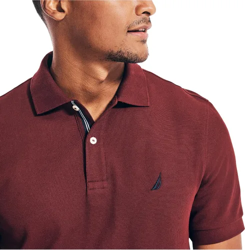 Vista 4 de Nautica Camisa de cubierta sólida para hombre, Negro