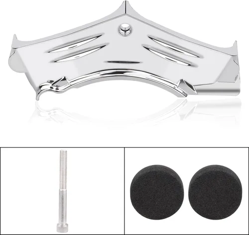 Vista 3 de Cubierta de bloque de motor con base de cilindro cromado para Harley Softail 2000-2006 Touring Road King Electra Glide Road Glide 1999-2006 Dyna