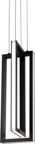 Vista 4 de Cole Colgante - LED 24W - 2400 Lm - 120V - Oro