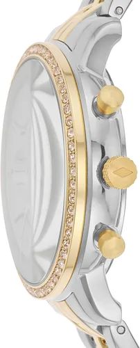 Vista 2 de Fossil Neutra - Reloj cronógrafo de cuarzo de acero inoxidable para mujer