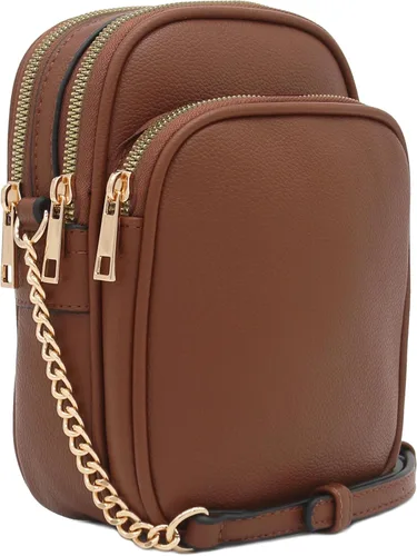 Vista 26 de Bolso cruzado ocasional de múltiples bolsillos Negro