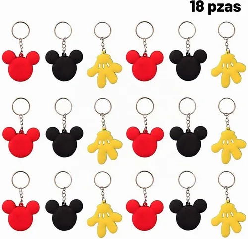 Vista 3 de Llaveros de recuerdo para fiestas infantiles.