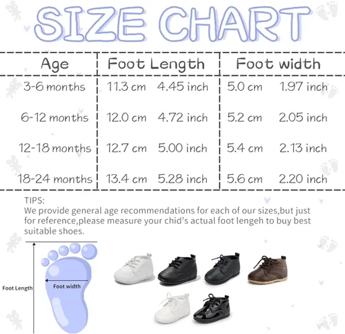 Vista 6 de ohsofy Zapatos Oxford de piel sintética, mocasines de goma y suela suave, zapatos de vestir de boda, zapatos de bebé para caminar