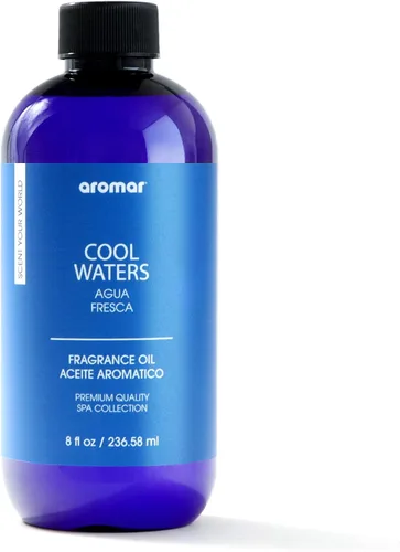 Vista 9 de AROMAR Aceite de fragancia premium, de larga duración, refrescante aroma edificante para aromaterapia, relajación y usos domésticos. Canal #5 8oz