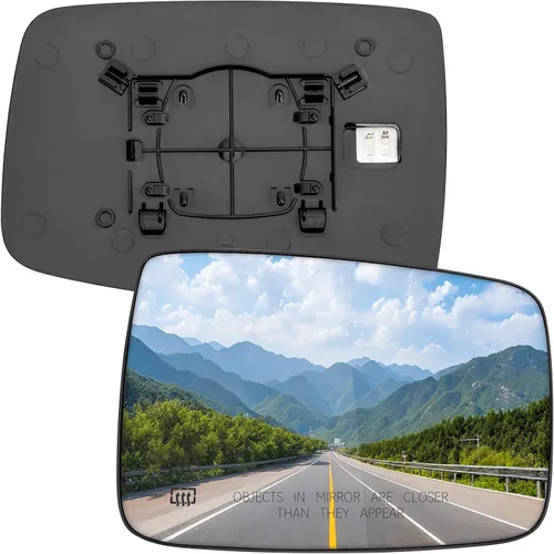 Vista 7 de Espejo lateral del conductor de repuesto para Dodge Ram 1500 2500 2012 2013 2014 2015 2016 2017 2018 2018 – Cristal convexo, espejo retrovisor