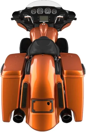 Vista 6 de Advanblack Dominator - Guardabarros trasero estirado para Harley Davidson Touring 2014+, deslizamiento de treet, Road Glide