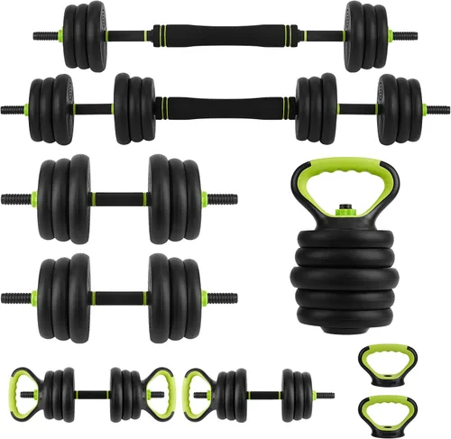 Vista 9 de Adjustable Dumbbell Set, Adjustable Weights 30/44 /66/88 LBS Free Weight Set for Home Gym