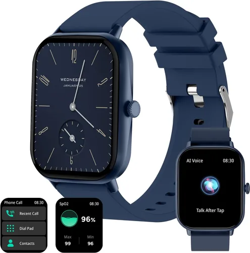 Vista 15 de Fire-Boltt Ninja Call Pro Plus 46.48mm / 1.83 in (1.83 pulgadas) Reloj inteligente con llamadas Bluetooth, asistencia de voz AI, 120 modos Gris