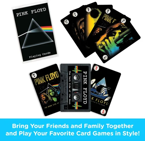 Vista 2 de Aquarius Pink Floyd - Juego de cartas de casete DSOM para tus juegos de cartas favoritos, productos y coleccionables con licencia