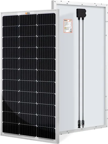 Vista 10 de RICH SOLAR Panel solar monocristalino de celda 9BB de 100 vatios, 12 voltios, batería de carga de módulo solar de alta eficiencia para caravana
