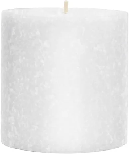 Vista 12 de Root Candles Velas de pilar sin perfume Timberline™ con textura mejorada de cera de abeja, 3 x 3 pulgadas, color gris pardo