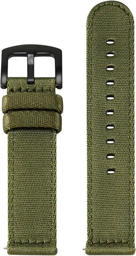 Vista 4 de WOUKUP - Correa de reloj de liberación rápida de nailon Military Style, material de cinturón de seguridad premium, correa de reloj de 0.709 Hebilla