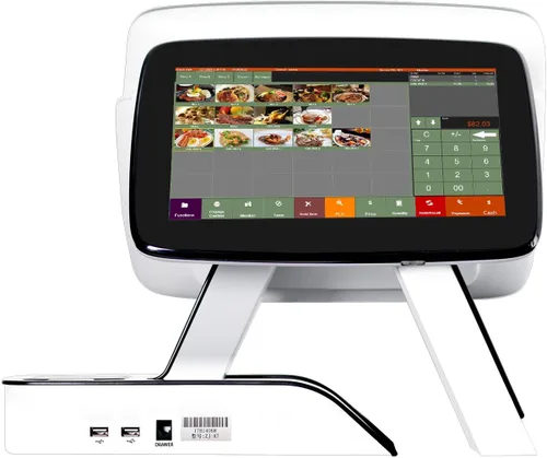 Vista 4 de Touch POS System Caja registradora con impresora incorporada Software de punto de venta para restaurantes y bar SET01