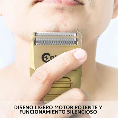 Vista 3 de Caliber Pro - Afeitadora RPG - Afeitadoras profesionales de corte cerrado con cepillo de limpieza - Recortadora inalámbrica de pelo y barba
