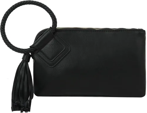Vista 42 de Monedero de mano para mujer, cartera de noche con correa de mano, informal, formal, de cuero vegano, Metro Muse