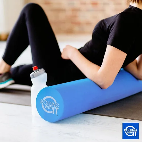 Vista 9 de Rodillo de espuma EVA firme de alta densidad ecológico para fisioterapia, terapia muscular de la espalda, movilidad y flexibilidad