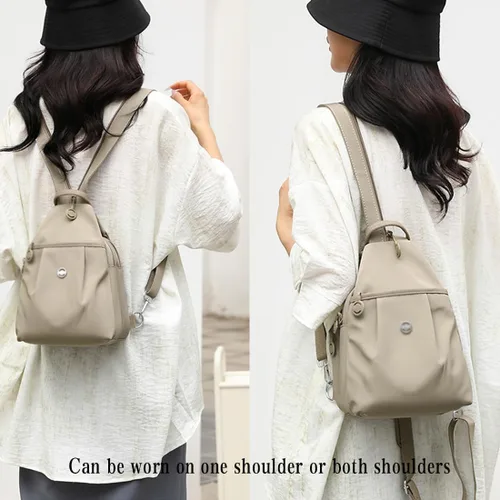 Vista 2 de 2025 Premium 3 en 1 bolsa de viaje antirrobo, nueva bolsa impermeable de 2 vías, mochila de tela Oxford para exteriores, 1pc/1, Mediana