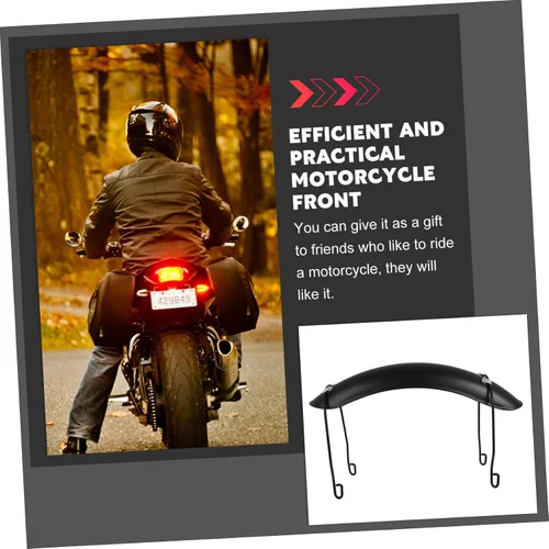 Vista 5 de Protector de lodo para motocicleta, protector de neumáticos de motocicleta, guardabarros para motocicleta, carenado delantero, protector de barro