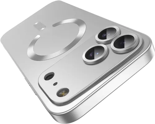 Vista 15 de Funda magnética para iPhone 13 Pro MagSafe con protector de lente de cámara, protección completa, delgada, suave, a prueba de golpes, antiarañazos