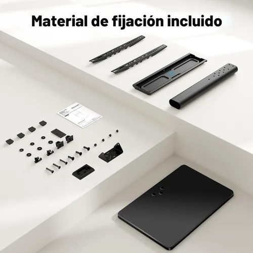 Vista 7 de PERLESMITH Soporte giratorio universal para TV de 24 a 60 pulgadas de hasta 99 libras, soporte de TV de mesa ajustable de 12 alturas, soporte